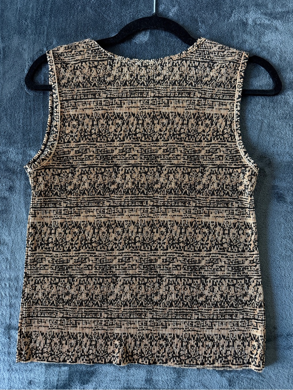 ✨Sleeveless Tank Top - Neutral Pattern - Picture 5 of 5